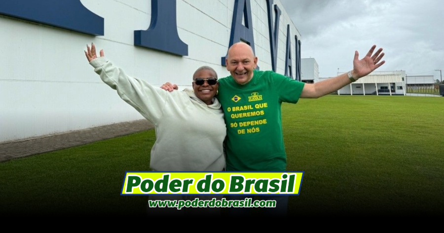 Jojo Todynho e Luciano Hang firmam parceria