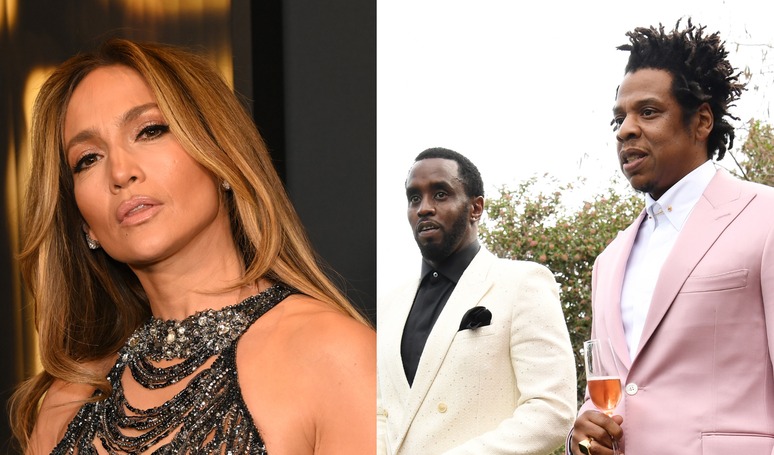 Fotos Vazadas da Briga Entre Jennifer Lopez e P. Diddy do dia em que suposto estupro com Jay-Z teria acontecido