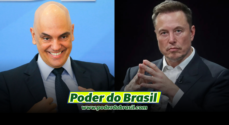 Alexandre de Moraes Exige Resposta da PF Sobre Informações Prestadas Por Elon Musk