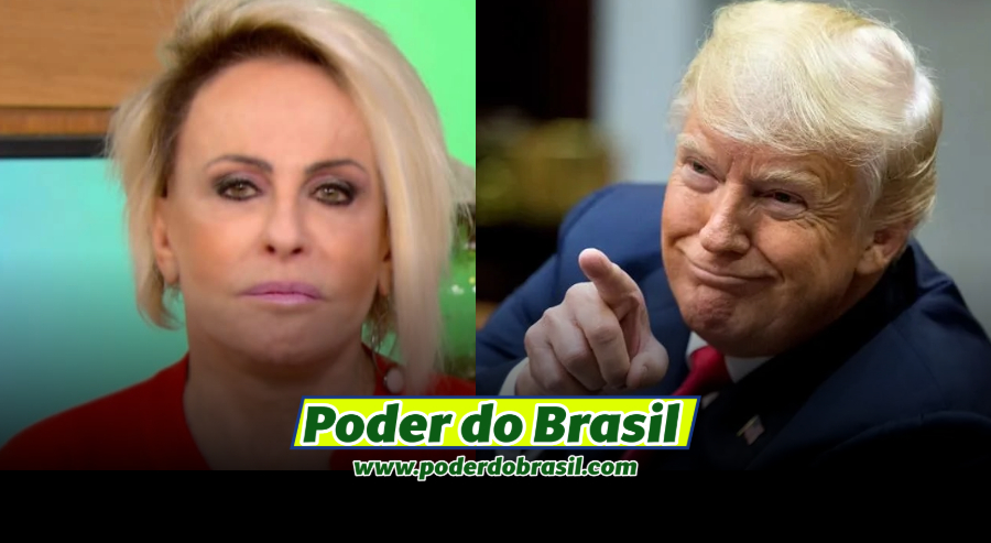 Em programa na Globo, Ana Maria Braga chama Trump de burro