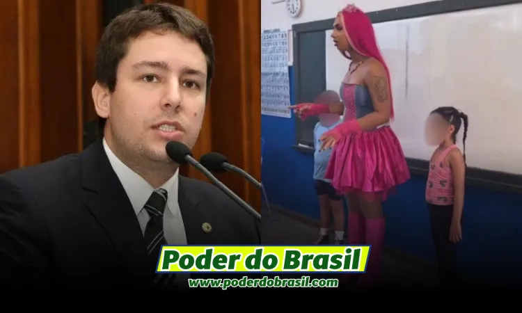 Deputado Bolsonarista denuncia professora trans que encenou com crianças em sala de aula