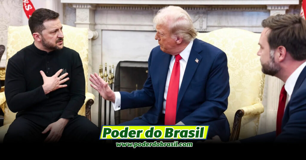 Trump Expulsa Zelensky da Casa Branca e Diz que Ele Só Será Bem-vindo Quando Realmente Buscar a Paz;