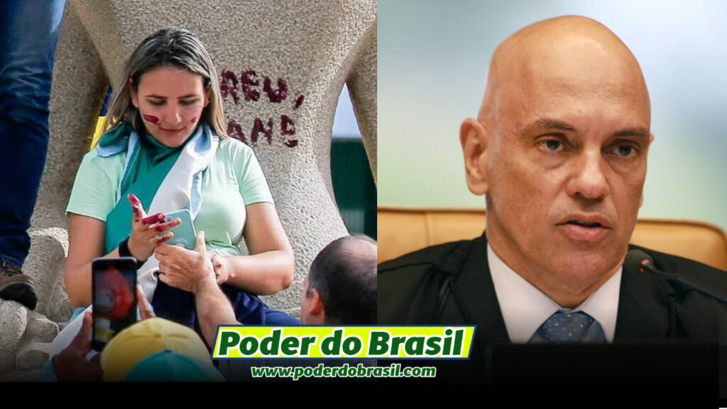 Após pressão nas redes, Moraes concede prisão domiciliar para Débora dos Santos