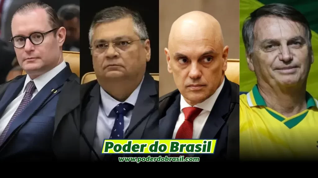 STF forma maioria para autorizar Flavio Dino, Zanin e Alexandre de Moraes no julgamento de Bolsonaro por golpe de Estado