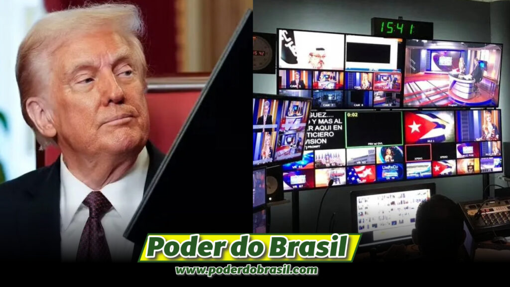 Trump vai pra cima de mídia esquerdista e corta verba de rádios e TVs públicas dos EUA
